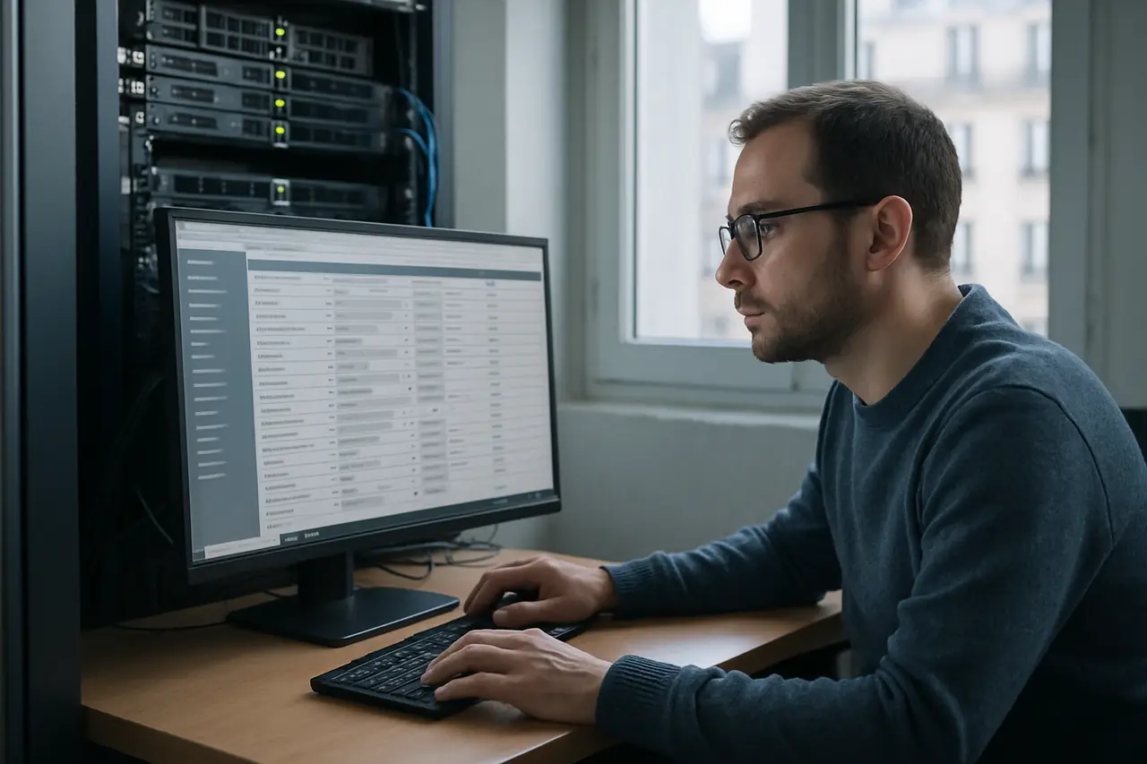 Ingénieur Global SP durcissant la configuration d'un serveur