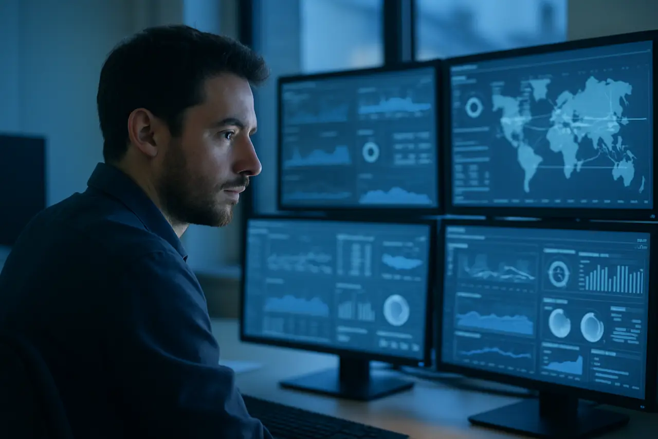 Analyste Global SP en surveillance des tableaux de bord de sécurité